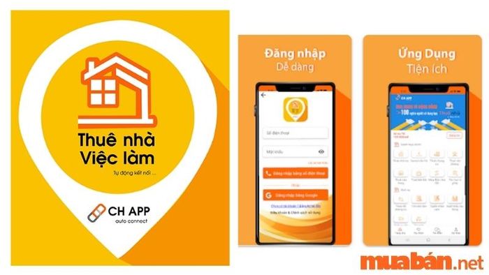 Ứng dụng tìm nhà trọ