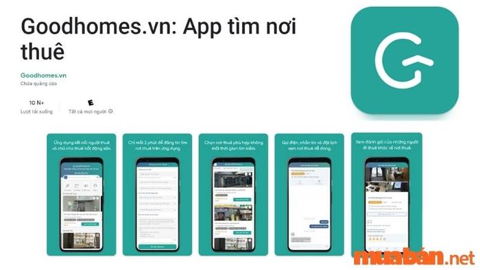 App tìm nhà trọ