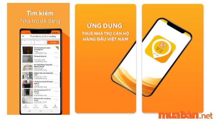 Ứng dụng tìm nhà trọ