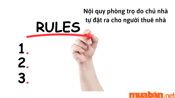 nội quy phòng trọ