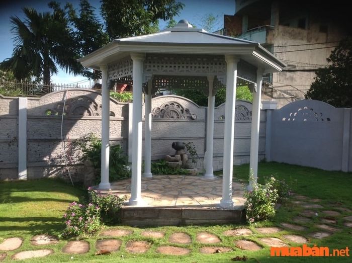 Một thiết kế đơn giản bằng bê tông.