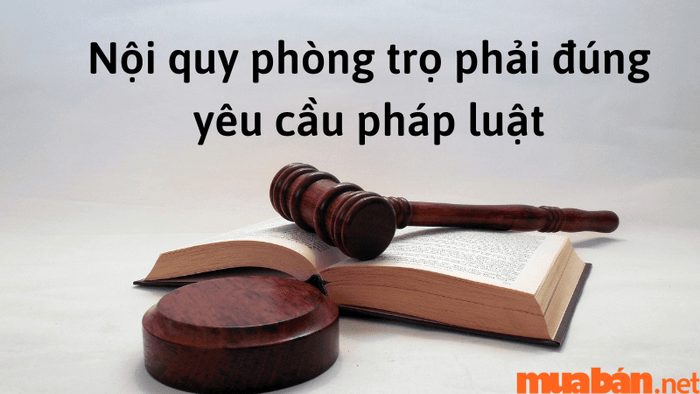 nội quy phòng trọ