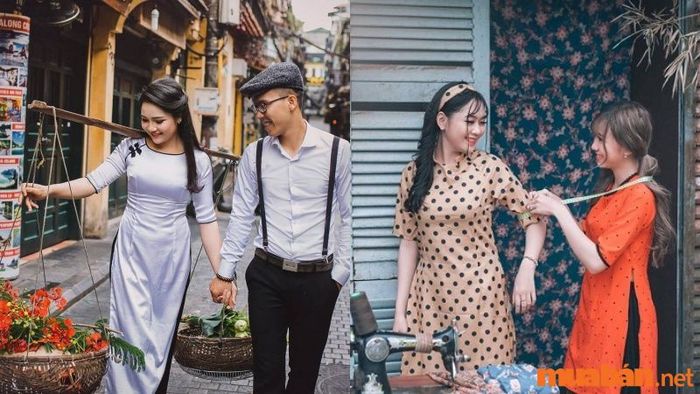 Chụp ảnh Tết tại Phố Phan Huy Ích