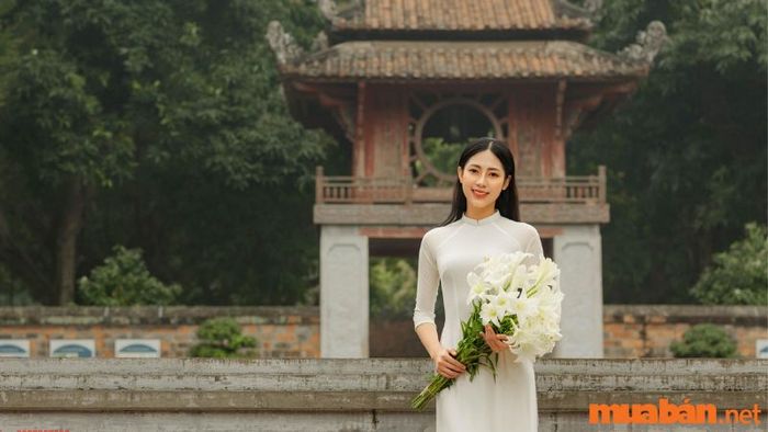 Chụp ảnh Tết tại Văn Miếu Quốc Tử Giám
