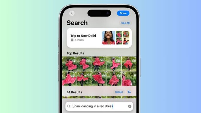 Khám phá tính năng tìm kiếm hình ảnh thông minh với Apple Intelligent trên iOS 18.1