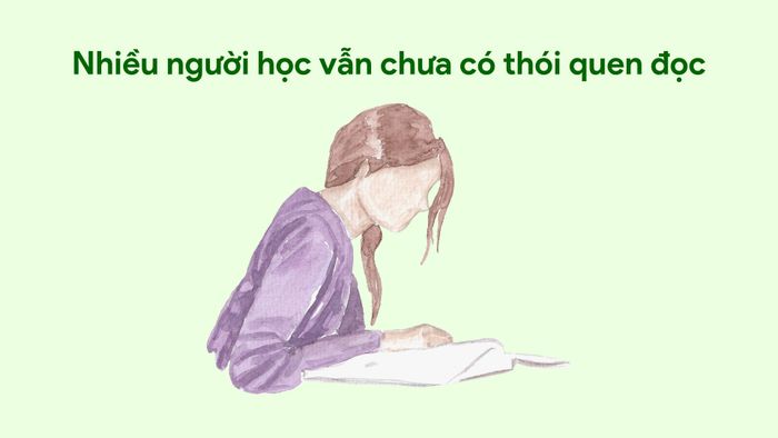 Tại sao vẫn có nhiều người chưa có thói quen đọc sách?
