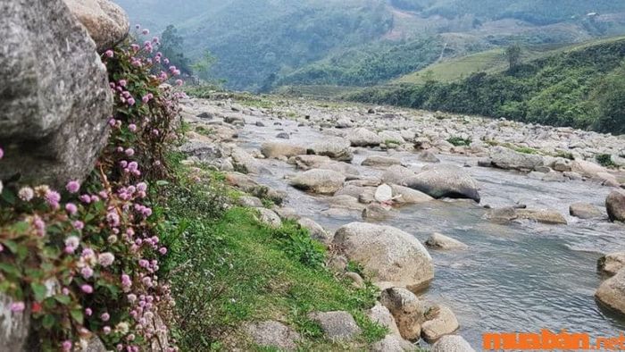 Suối Mường Hoa đẹp đến ngất ngây giữa bầu trời thu tuyệt mỹ.