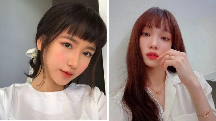 Kiểu tóc mái ngố đáng yêu