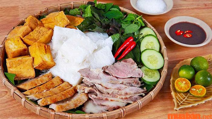Bún đậu mắm tôm Chị Hai Năm Tấn