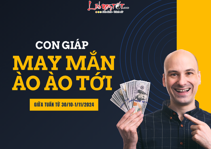 Con giáp may mắn giữa tuần