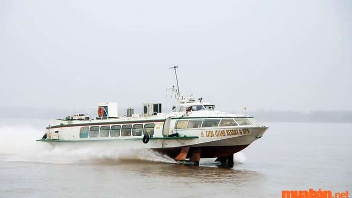 Hướng dẫn du lịch Cát Bà 3 ngày 2 đêm - di chuyển bằng tàu