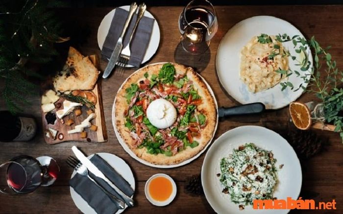 Aeon Tân Phú có gì chơi - Khám phá ẩm thực tại nhà hàng Pizza 4P