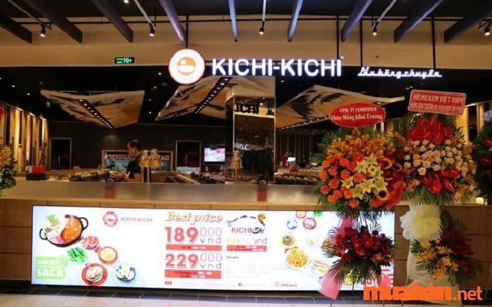 Aeon Tân Phú có gì thú vị - Thưởng thức ẩm thực tại nhà hàng Kichi Kichi