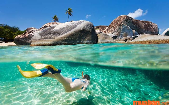 Virgin Gorda là địa điểm lý tưởng cho những bạn trẻ yêu thích khám phá.