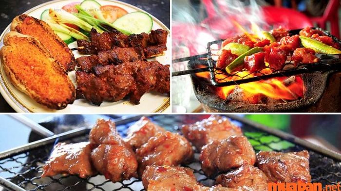 Món bò nướng Lạc Cảnh nổi tiếng của quán