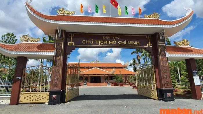 Đền Thờ Bác Hồ tại Bạc Liêu