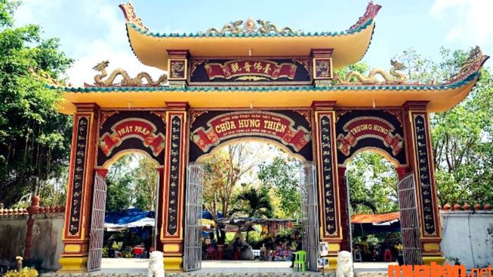 Chùa Hưng Thiện - Điểm du lịch nổi bật tại Bạc Cà Mau