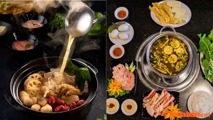 Lẩu dê Tri Kỷ - Nơi có không gian sang trọng và thực đơn phong phú về các món lẩu.