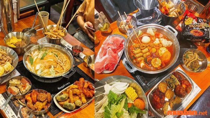 Quán lẩu Dookki ở Tân Bình là điểm đến tuyệt vời cho những ai yêu thích hương vị đặc sắc của Hàn Quốc.