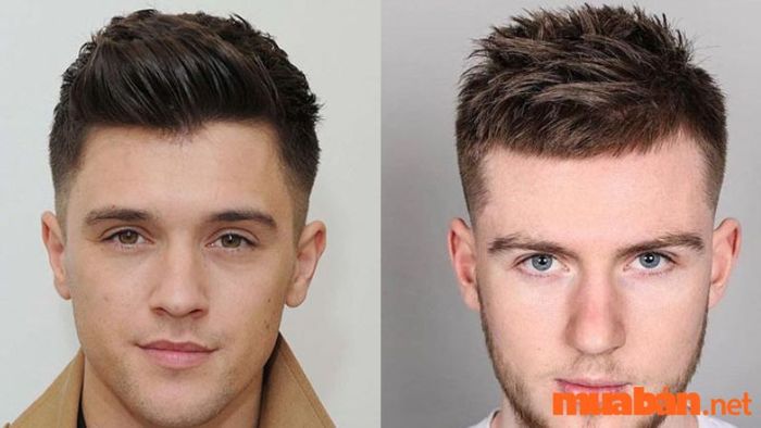 Short quiff mang phong cách đơn giản, tự nhiên