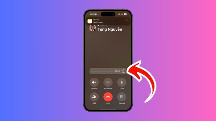 Hướng dẫn ghi âm cuộc gọi trên iPhone 3