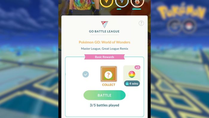 Phần thưởng Go Battle League