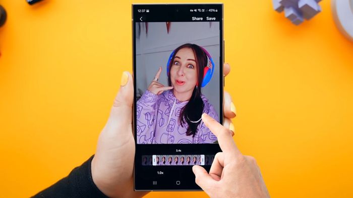 Hướng dẫn tạo GIF từ video trên điện thoại Samsung Galaxy 5