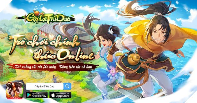 RPG Tiên Hiệp “Gặp Lại Tiêu Dao” đã chính thức ra mắt! Tải game ngay để tham gia quay thưởng xe máy Vision!