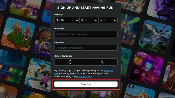 Hướng dẫn cách tạo tài khoản để phát triển game trong Roblox