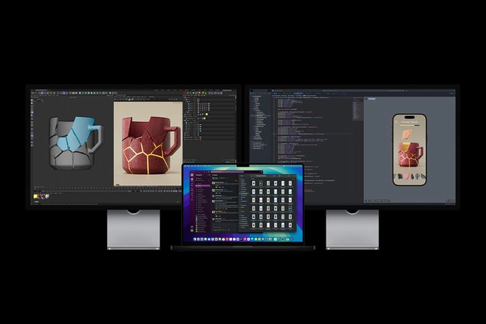 CPU Apple M4 Pro và M4 Max cho phép xuất hình ảnh ra nhiều màn hình khác nhau