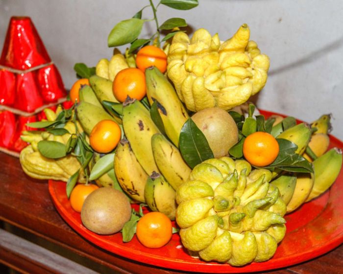 mâm ngũ quả miền Bắc