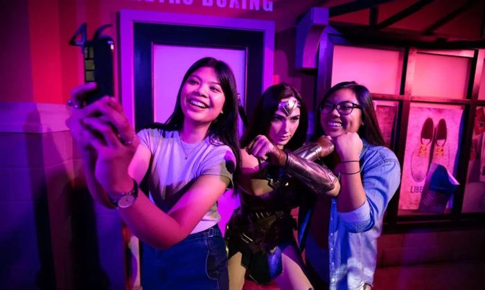 Tượng sáp Wonder Woman tại Madame Tussauds Sydney