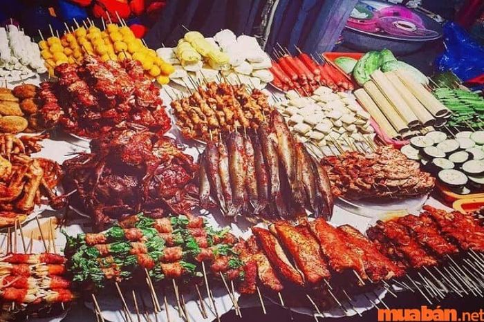 Khu ẩm thực chợ mới Sapa