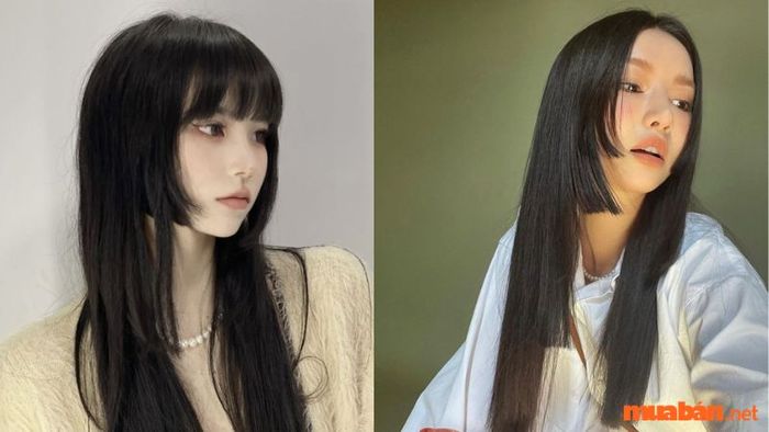 Tóc hime - Kiểu tóc phù hợp với gương mặt tròn