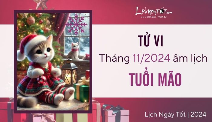 Tử vi tháng 11/2024 cho tuổi Mão theo âm lịch