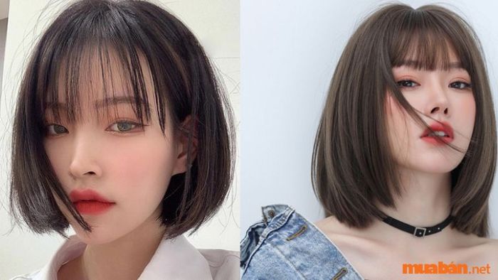 Kiểu tóc phù hợp cho gương mặt tròn