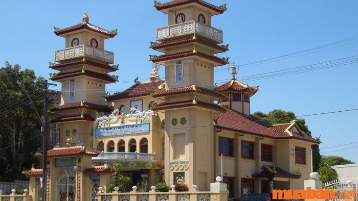 Chùa Cao nổi bật với những công trình kiến trúc độc đáo và tinh tế
