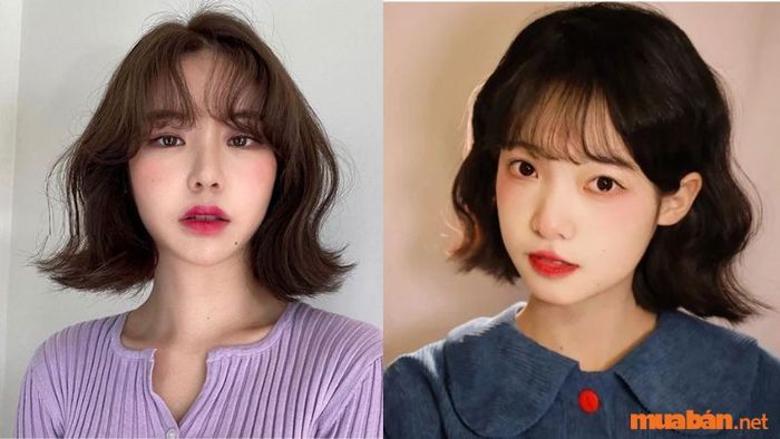 Kiểu tóc phù hợp với gương mặt tròn