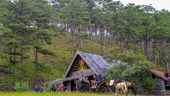 Hình ảnh nổi bật tại làng Cù Lần Đà Lạt