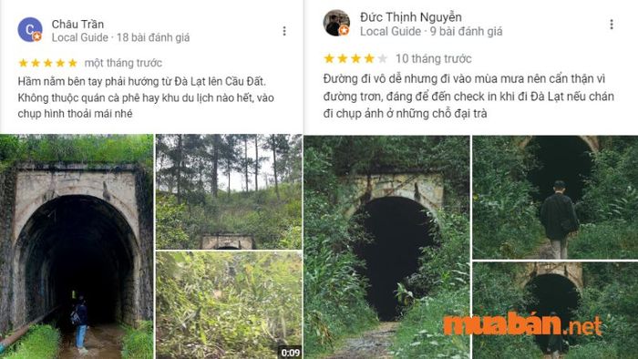 Đánh giá của du khách về hầm Hỏa Xa Đà Lạt