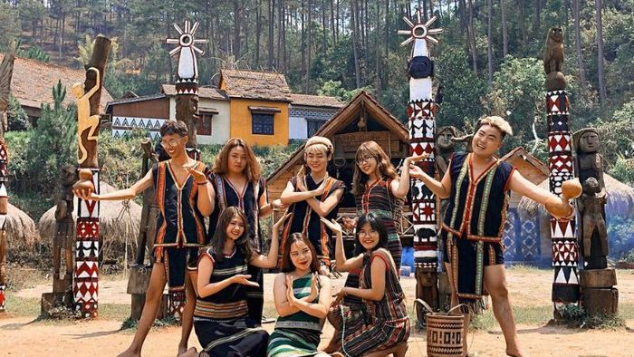 Hình ảnh tuyệt đẹp tại làng Cù Lần Đà Lạt