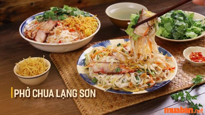 Phở chua Lạng Sơn - món ăn giản dị nhưng mang đậm hồn quê