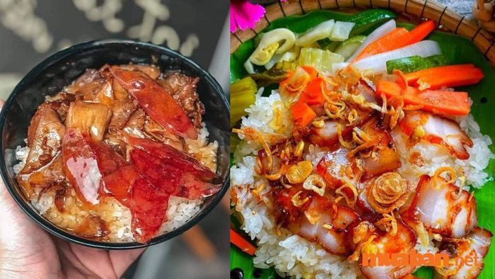 Nhân xôi xíu phong phú, với nhiều loại topping hấp dẫn