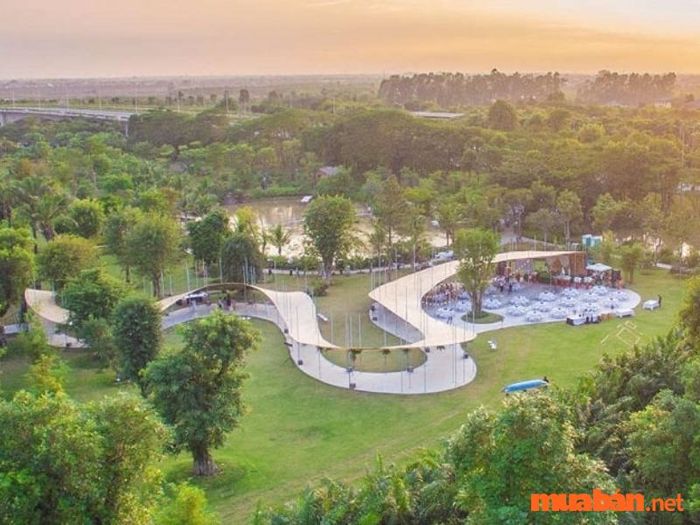 Ecopark Hưng Yên có gì chơi? - Công viên mùa Xuân đẹp như một bức tranh