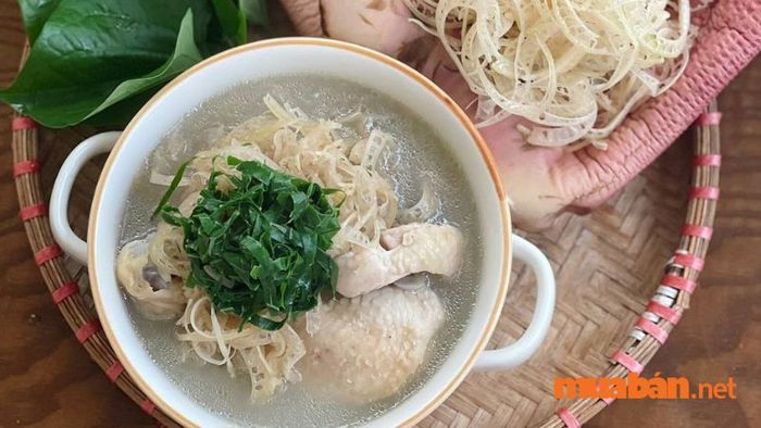 Canh loóng - đặc sản của Hòa Bình