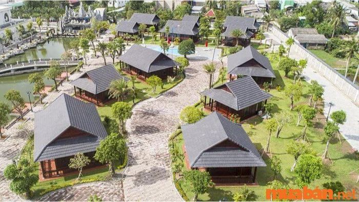 Cà Mau có gì thú vị - Khu du lịch sinh thái Thư Duy kết hợp phong cách hiện đại với nét hoài cổ.