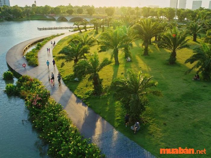 Ecopark Hưng Yên luôn mang trong mình vẻ đẹp độc đáo qua từng mùa