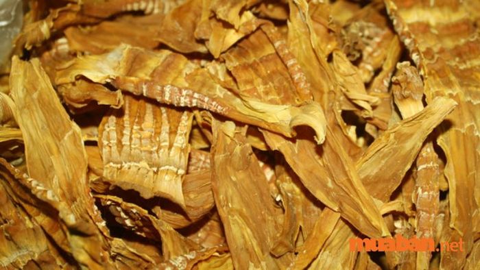 Măng khô - đặc sản vùng cao