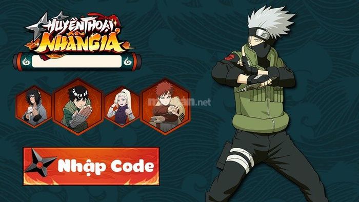 Mã game Huyền Thoại Nhẫn Giả