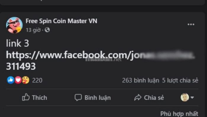 5. Kết nối với tài khoản Facebook